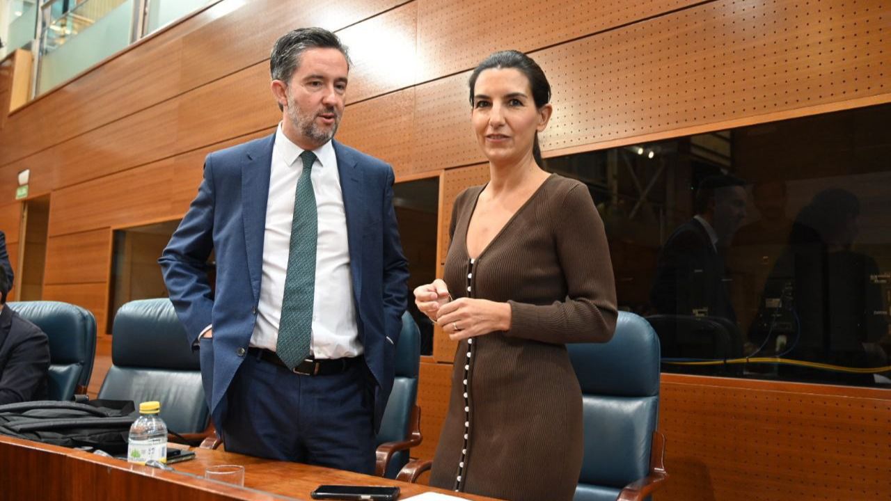 Rocío Monasterio durante el último Pleno de la Asamblea (Foto: Chema Barroso)