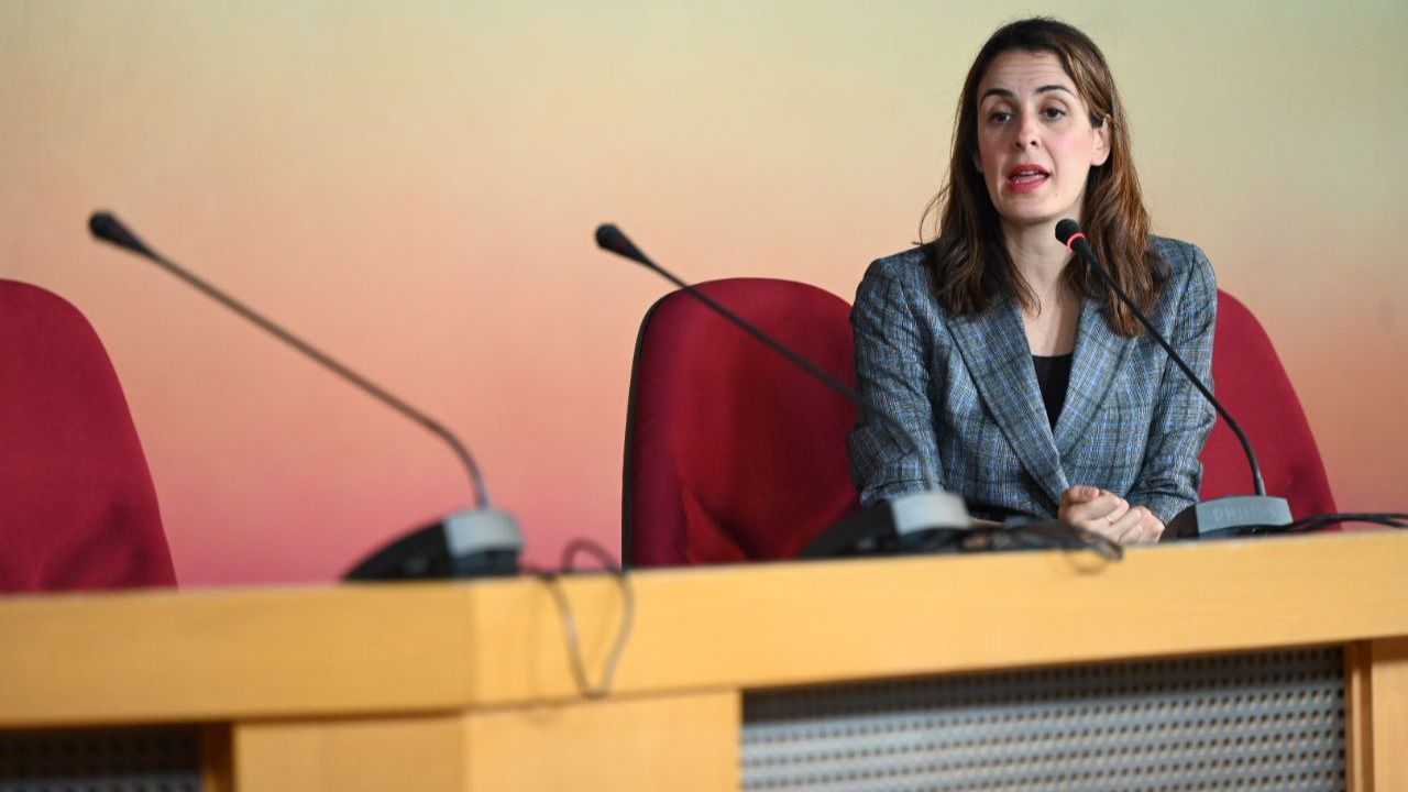 Rita Maestre presenta las iniciativas que defenderá su grupo en el Pleno. Foto: Chema Barroso