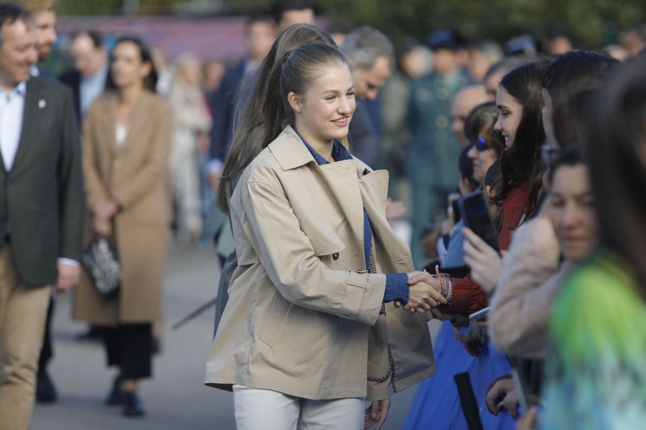 La Princesa de Asturias, Leonor de Borbón y Ortiz (Foto: Jorge Peteiro/Europa Press)
