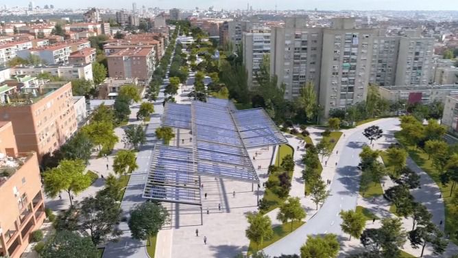 Proyecto de soterramiento de la A-5. Foto: Ayuntamiento de Madrid