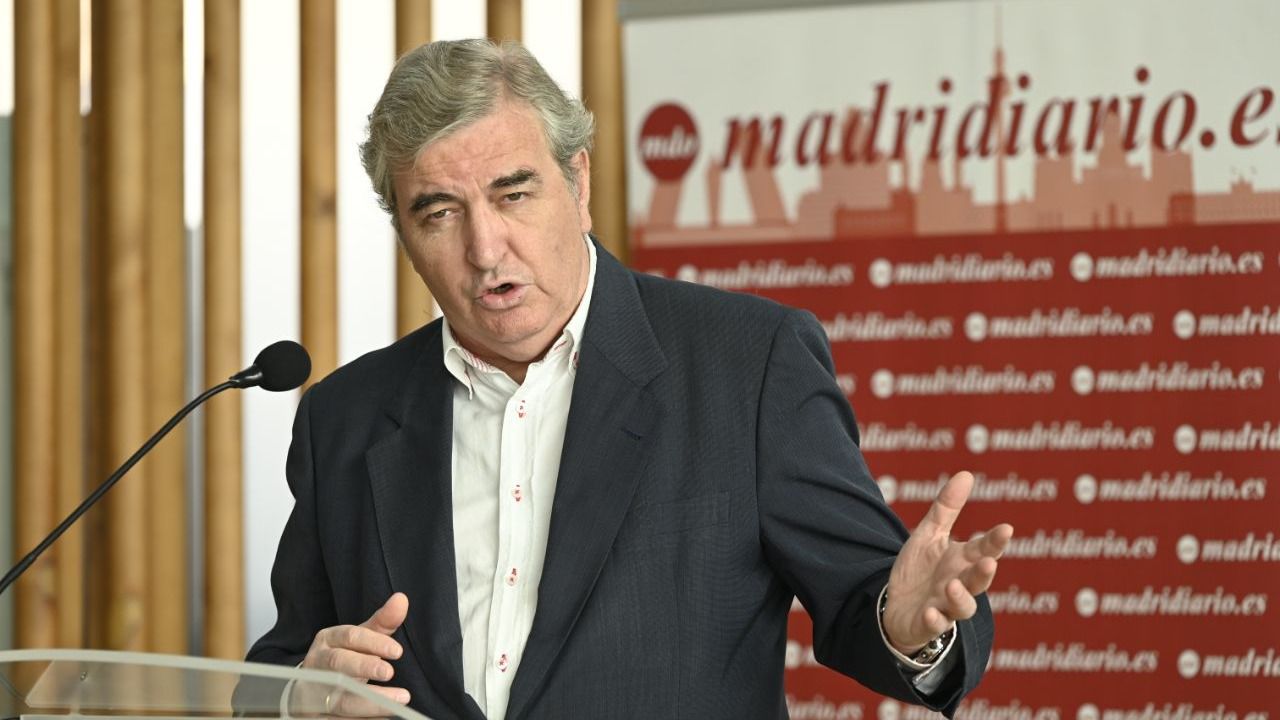 Sigfrido Herráez, decano del COAM durante unas jornadas organizadas por Madridiario. Foto: Chema Barroso