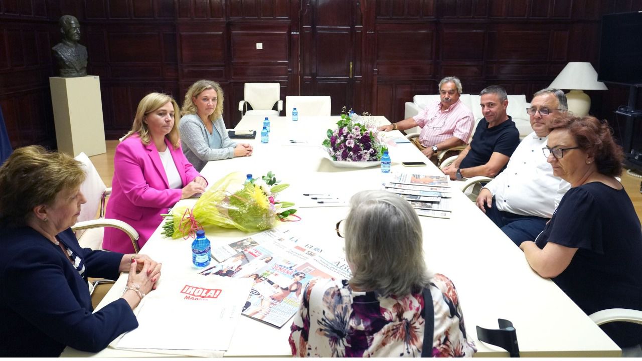 Encuentro con la vicealcaldesa de Madrid con motivo del Día Día del Vendedor de Prensa. Foto: Ayuntamiento de Madrid