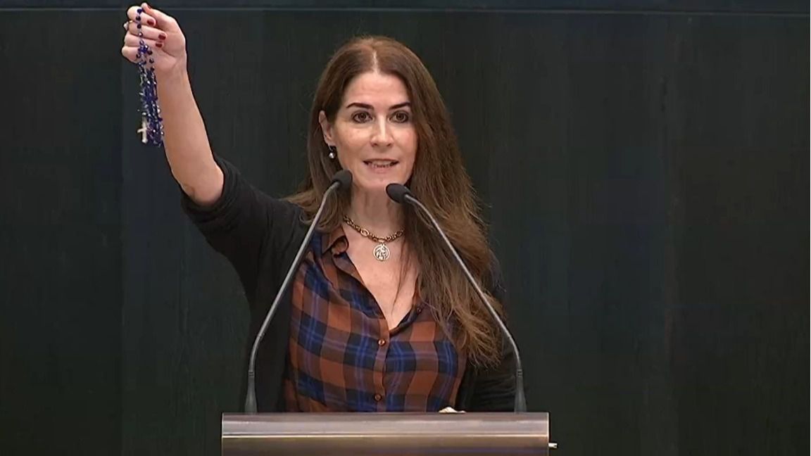 Carla Toscano durante su intervención en el Pleno. Foto: MDO