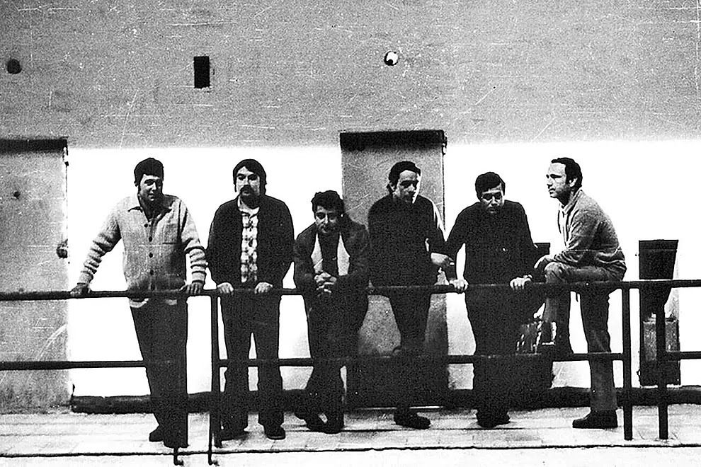 Seis de los diez dirigente de CCOO en la cárcel de Carabanchel en 1973