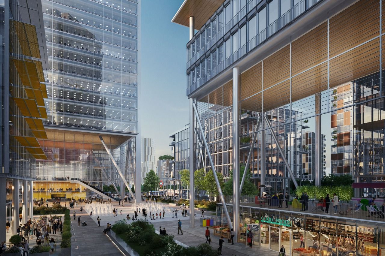 Así será el Centro de Negocios de Madrid Nuevo Norte (Foto: Crea Madrid Nuevo Norte)