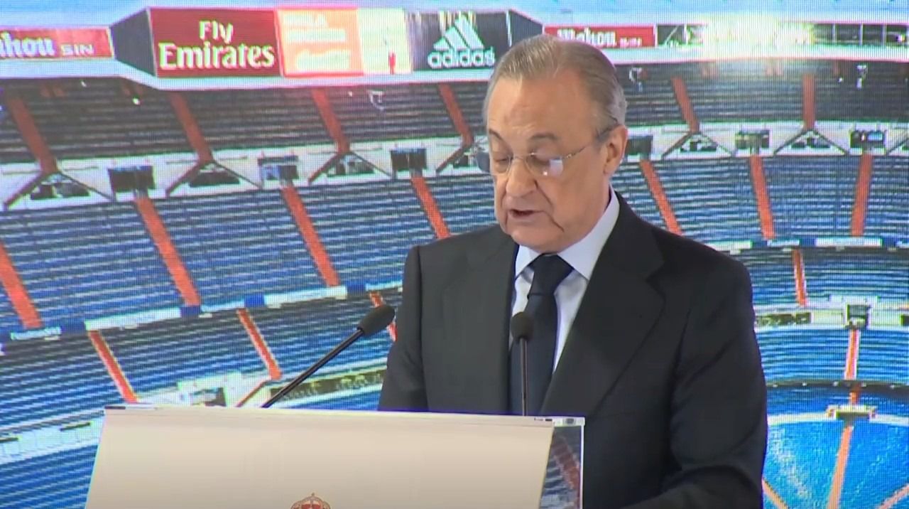 Florentino Pérez, presidente del Real Madrid (Foto: Europa Press)