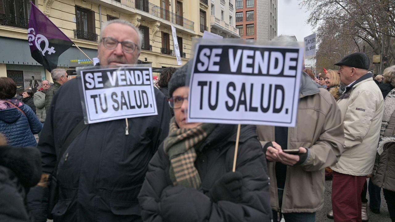 Manifestación de la Marea Blanca (Foto: Chema Barroso)