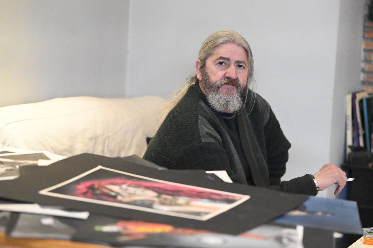 Jesús, usuario del programa Housing First del Ayuntamiento de Madrid (Foto: Chema Barroso)