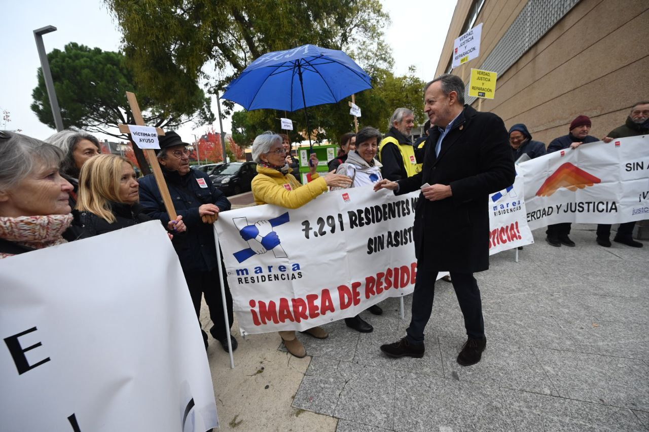 Alberto Reyero declara en los Juzgados de Collado Villalba (Foto: Chema Barroso)