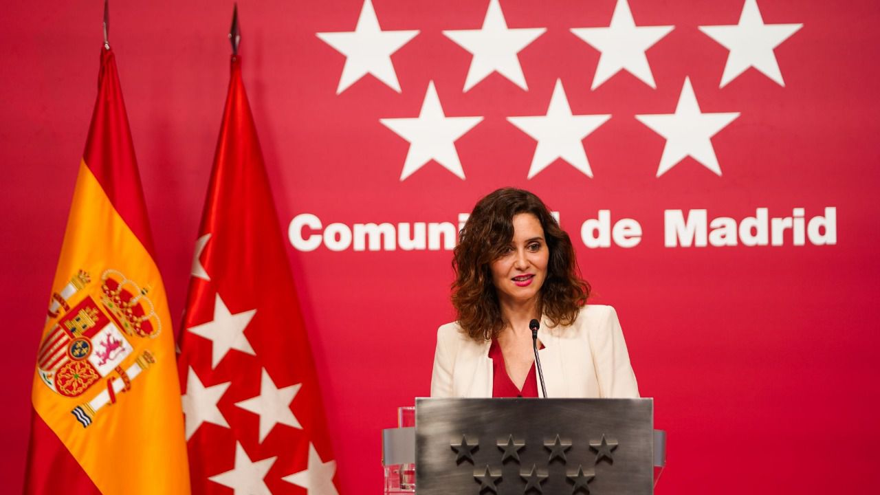 Ayuso hace balance del año (Foto: Comunidad de Madrid)
