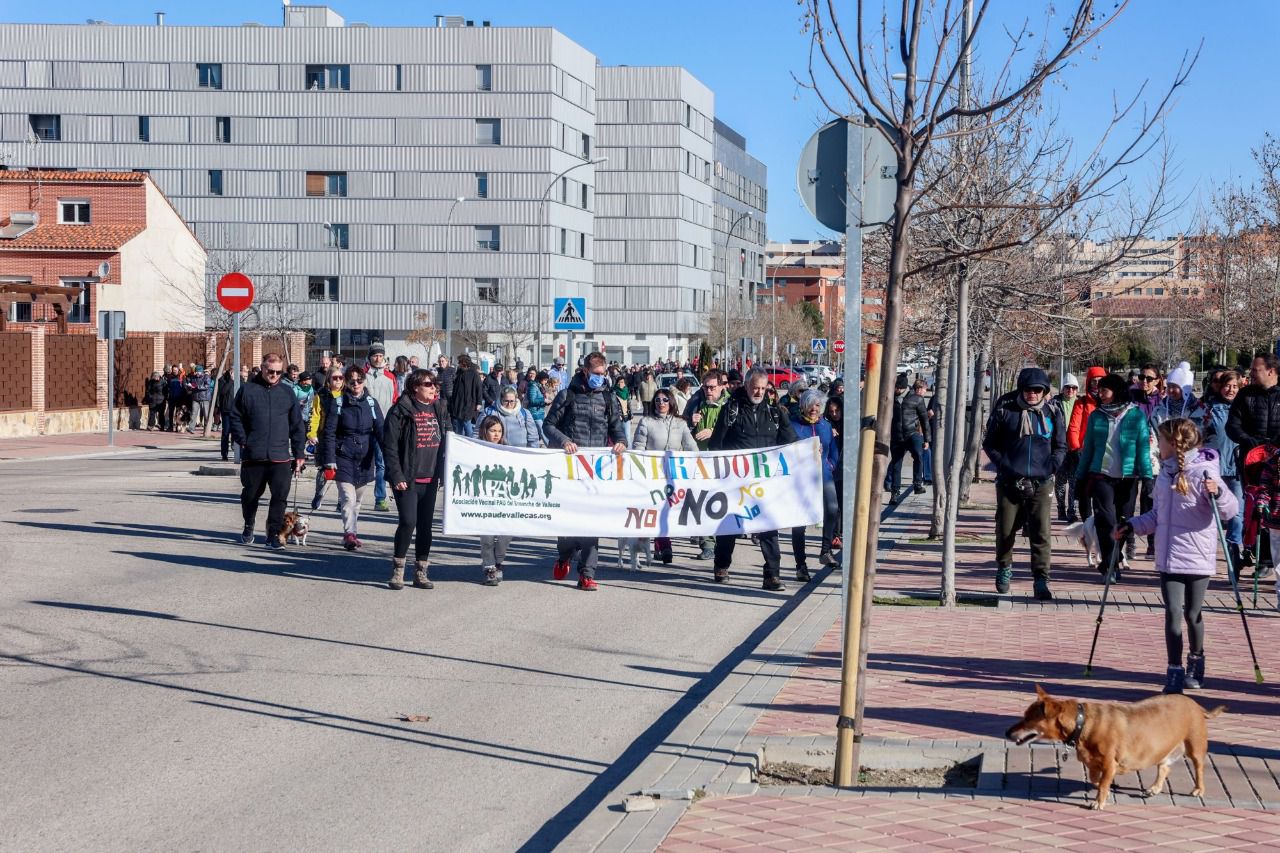 Marcha por el cierre de la incineradora de Valdemingómez (Foto: Europa Press)