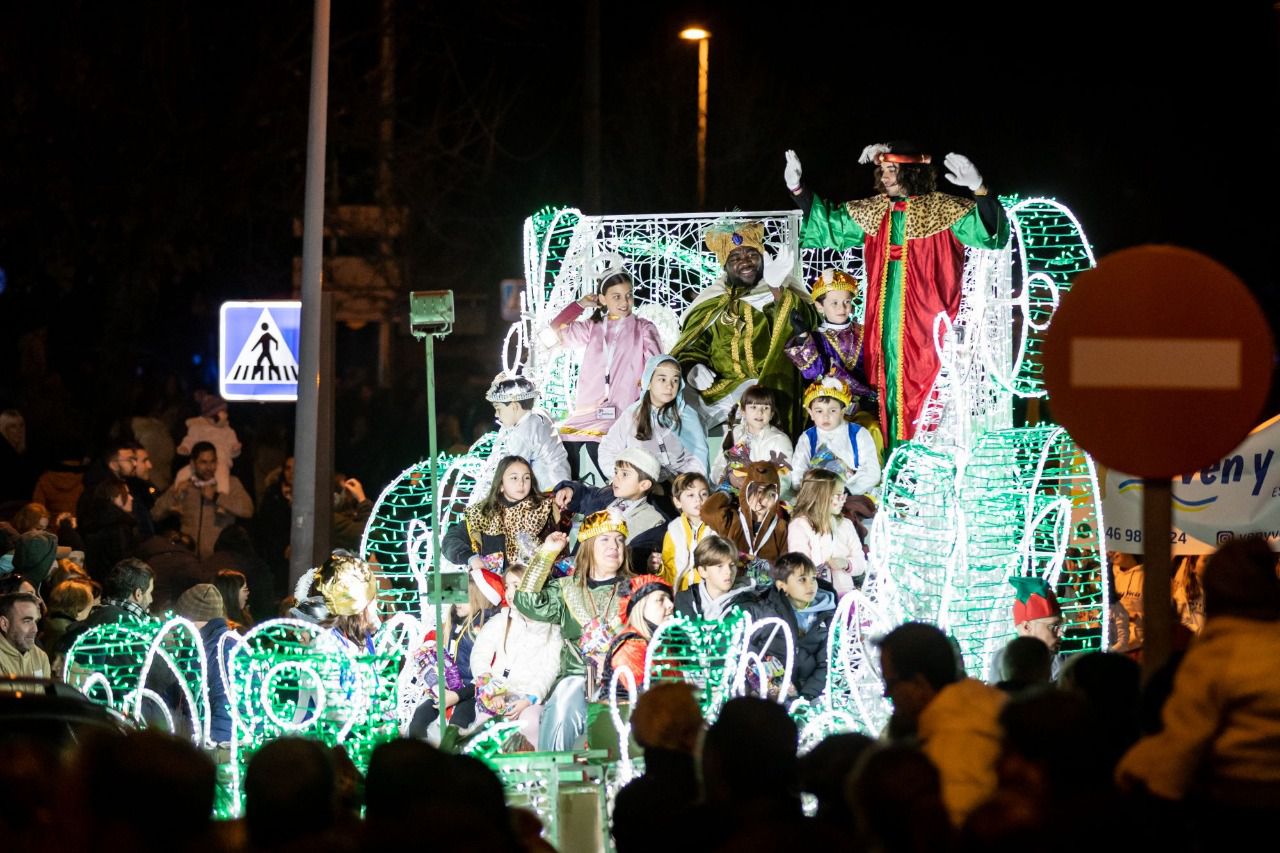 El Rey Baltasar en Paracuellos (Foto: Ayuntamiento de Paracuellos de Jarama)
