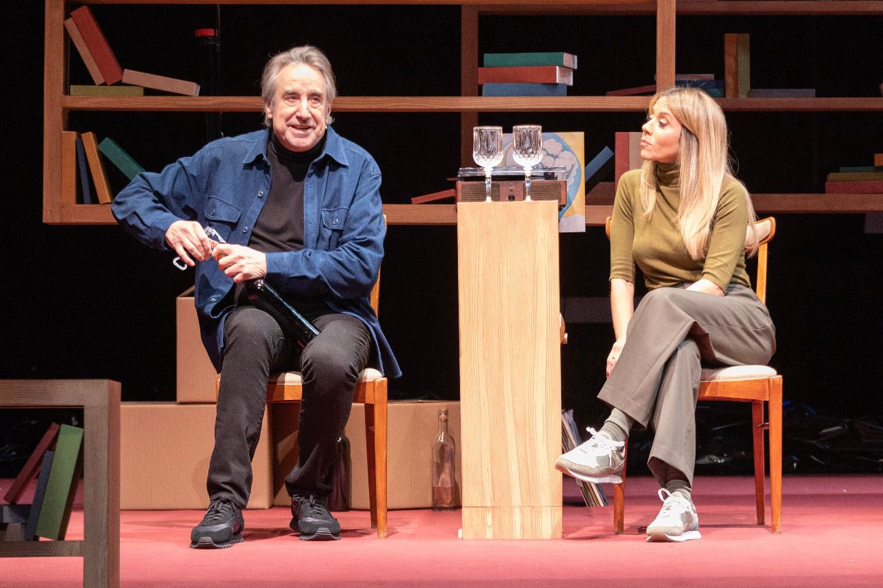 Juanjo Puigcorbé y María Adamuz (Foto: Antonio Castro)