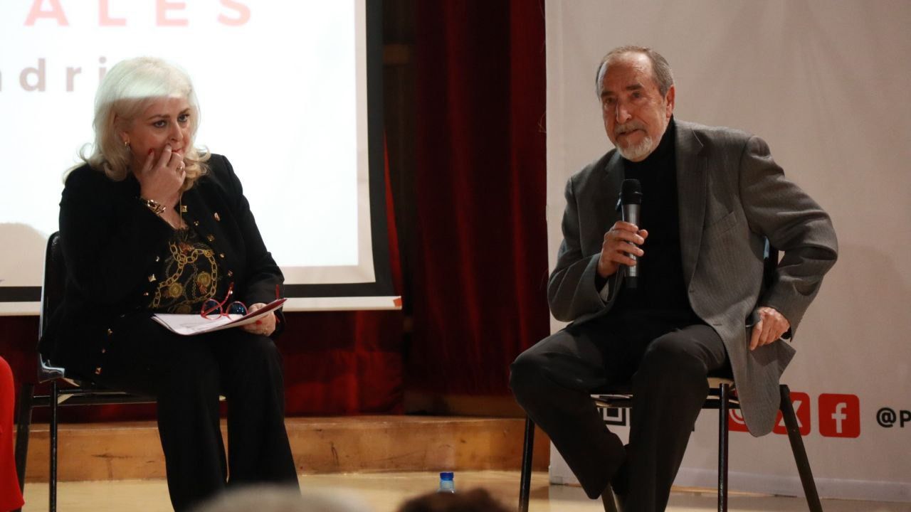 El exalcalde Juan Barranco interviene en las jornadas. Foto: Jose Ant. Velasco Road Experience 