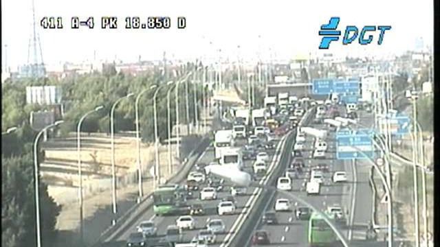 Valdemoro pide tener en cuenta el paso de la A-4 para su futura ZBE. Foto: DGT