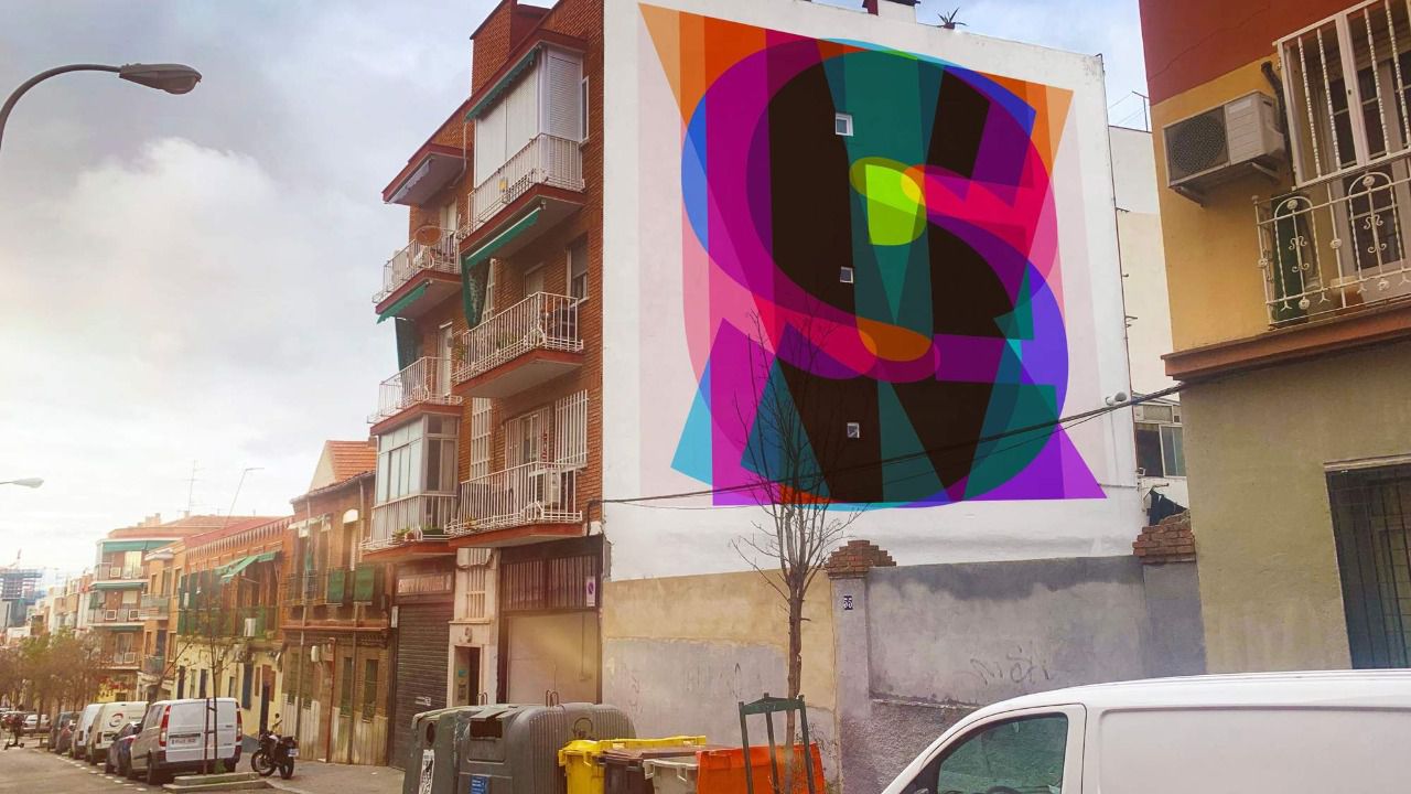RE-VS, mural nominado en la categoría de innovación.
