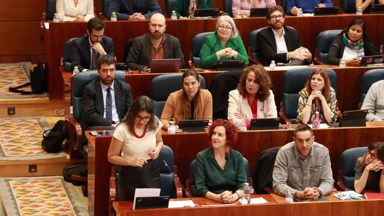 Grupo parlamentario de Más Madrid (Foto: Road Experience)