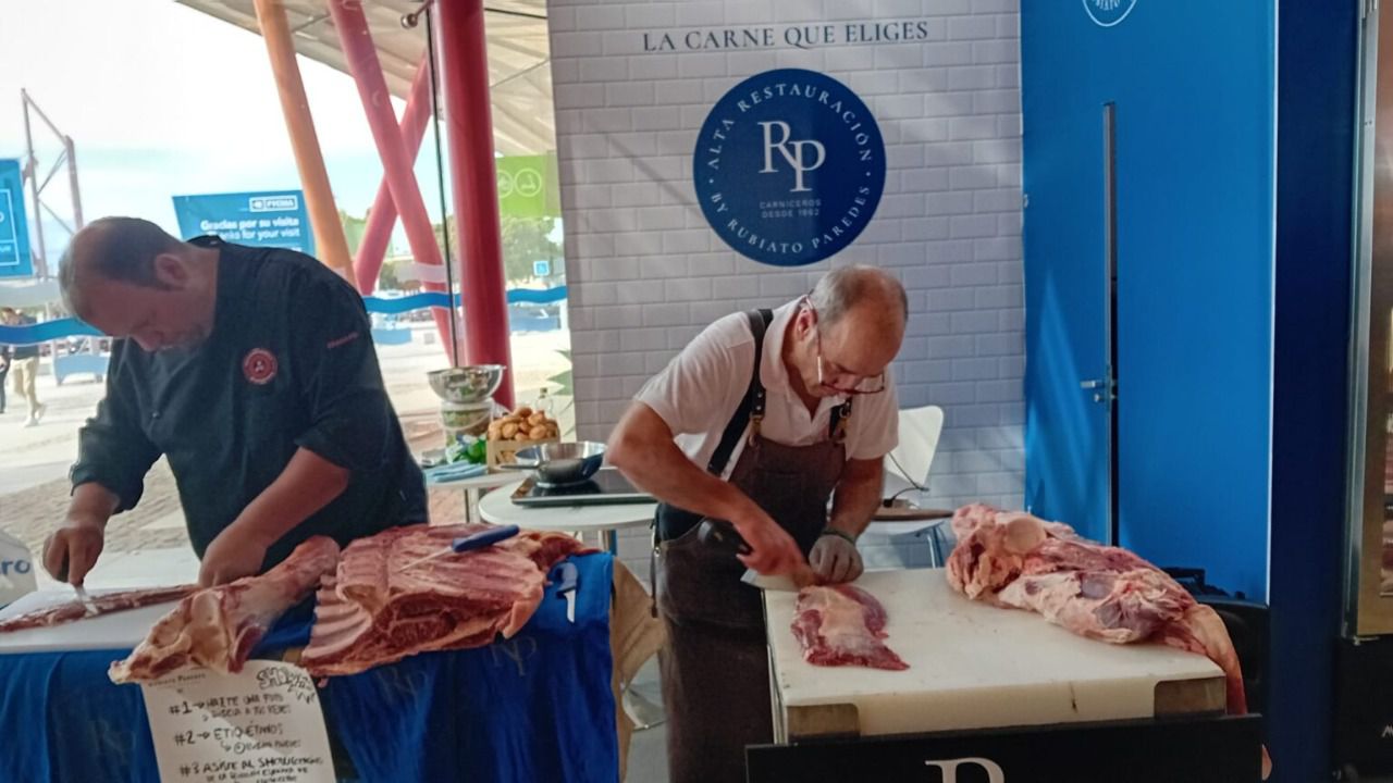 Bruno Casal y José Luis Rodríguez (Foto: Cedecarne)