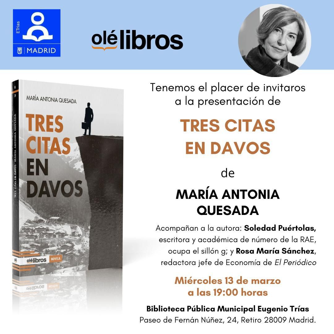 Presentación 'Tres citas en Davos'