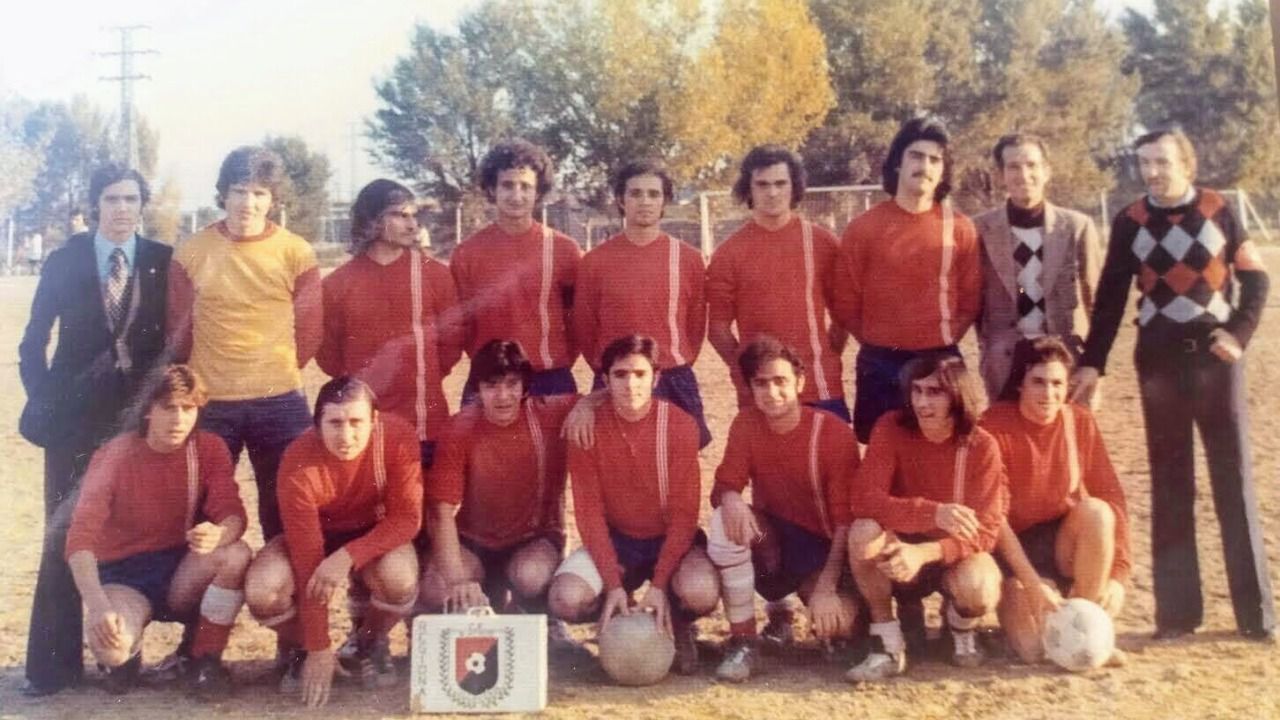 Primer equipo del Racing de Villaverde en 1972. Foto: Racing Villaverde CF