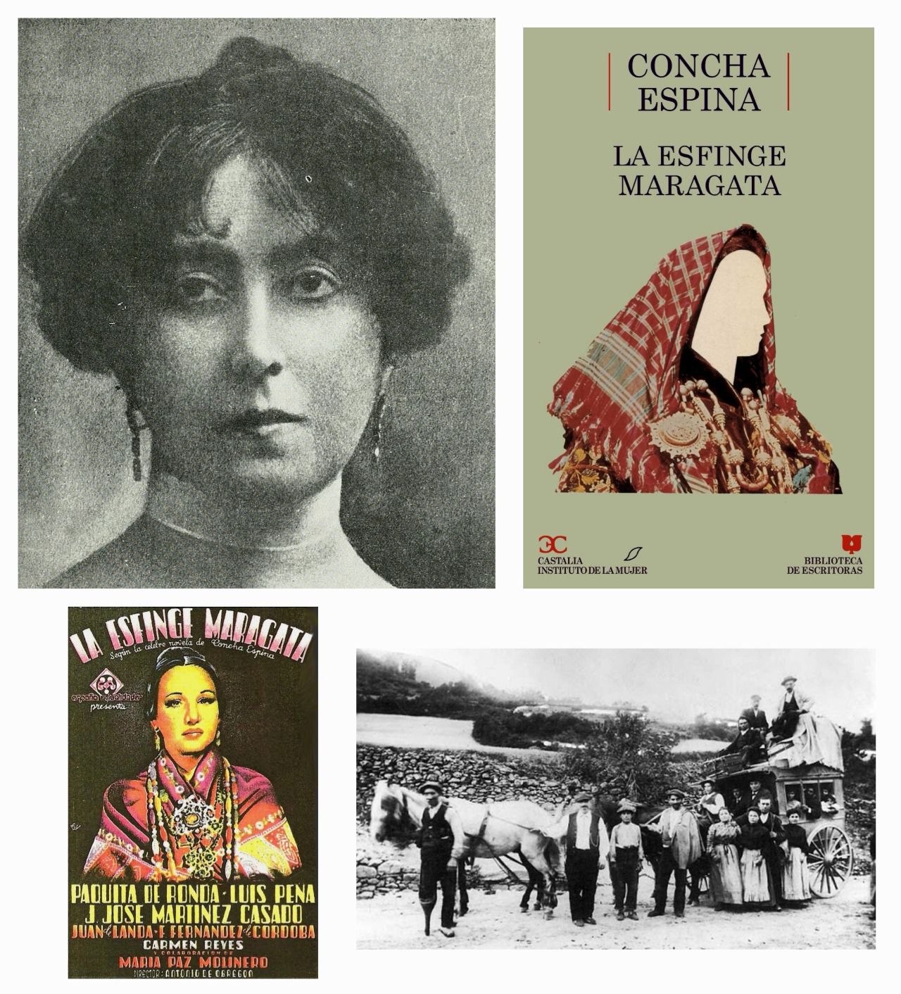 Concha Espina, libro, películas y maragatos