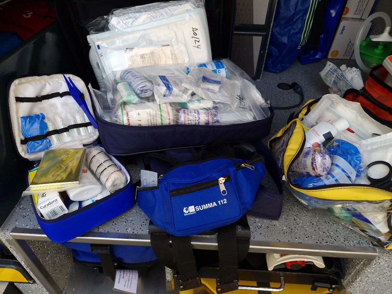 Botiquín portátil para viajes y excursiones (Foto: Comunidad de Madrid)