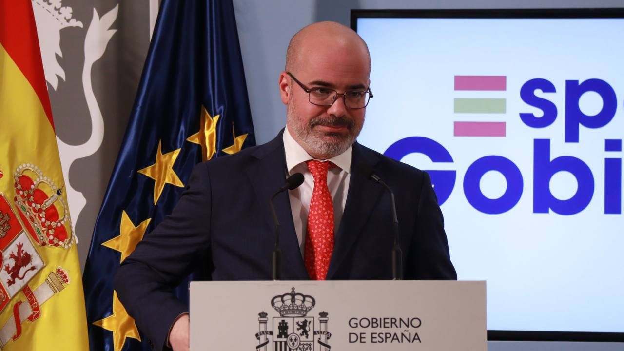 El delegado del Gobierno durante su comparecencia. Foto: Mónica González-Road Experiencie