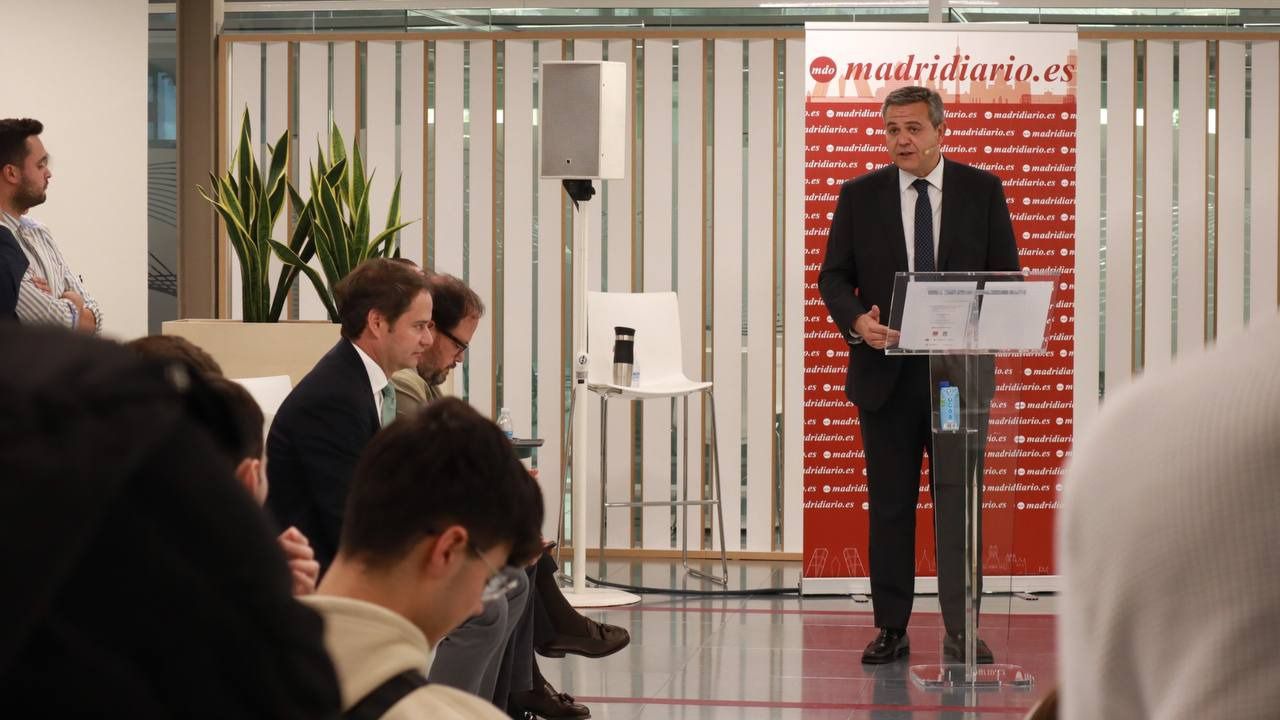 Rodrigo en la clausura de la jornada. Foto: Mónica González-Road Experiencie