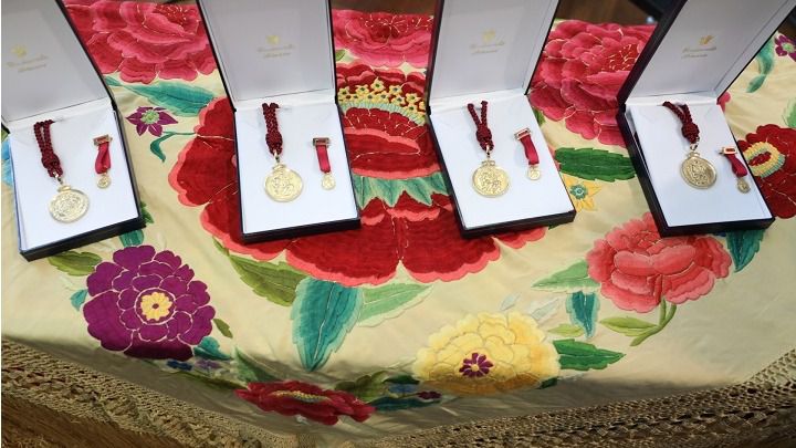 Medallas de Honor que se entregarán en San Isidro. Foto: Ayuntamiento de Madrid)