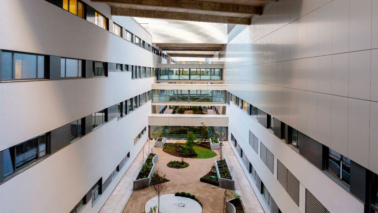 Interior del nuevo edificio