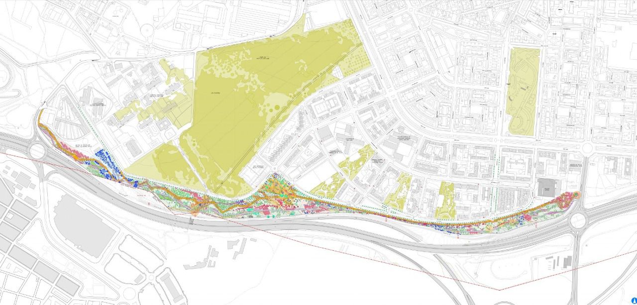 Proyecto de reurbanización del parque lineal Manolito Gafotas
