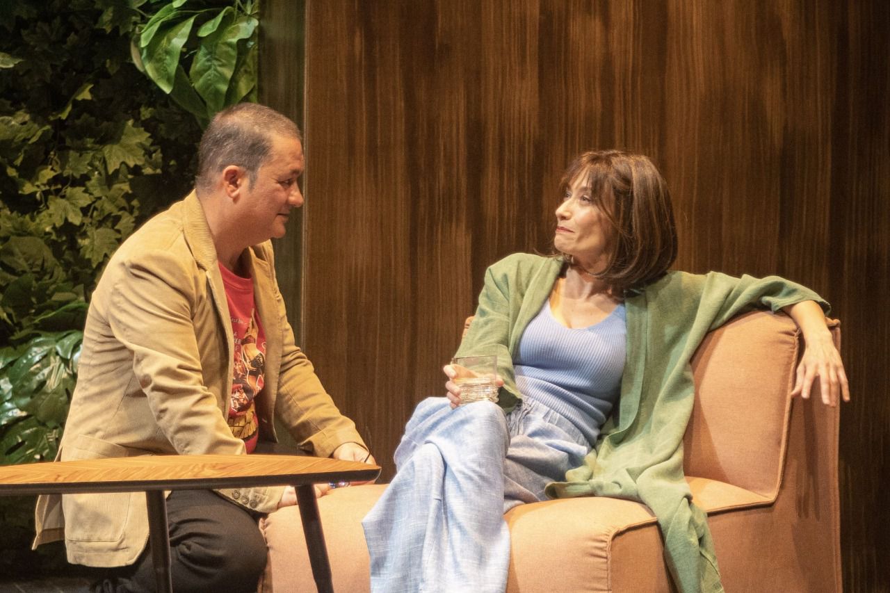 Secun de la Rosa y Natalia Hernández en 'Polar' (Foto: Antonio Castro)
