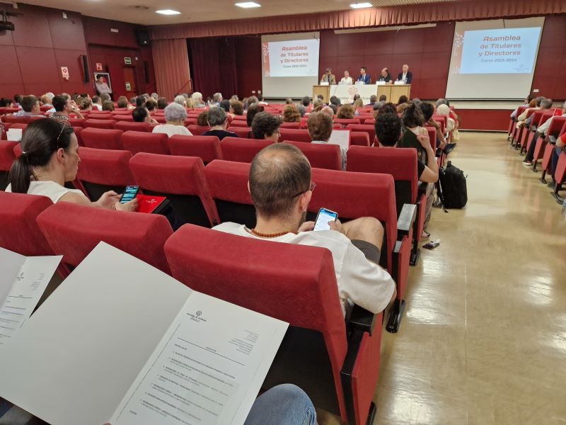 III Asamblea de titulares y directores ECM (Foto: Escuelas Católicas de Madrid)