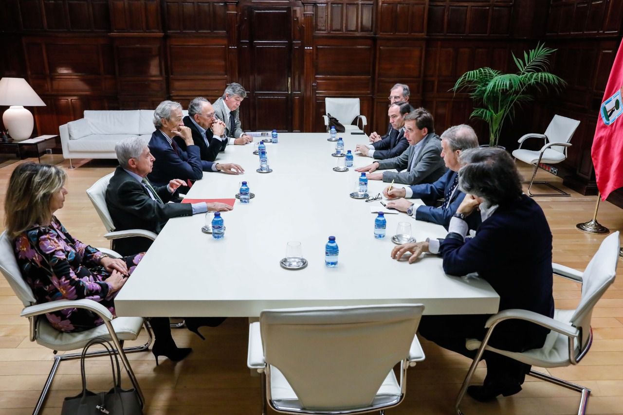 Constitución del Consejo Asesor para la redacción del PGOU de Madrid. Foto: Ayuntamiento de Madrid