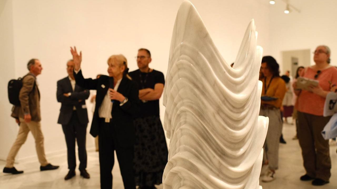 Exposición Eva Lootz en el Museo Reina Sofía. (Foto: María Vera - Road Experience Audiovisual).