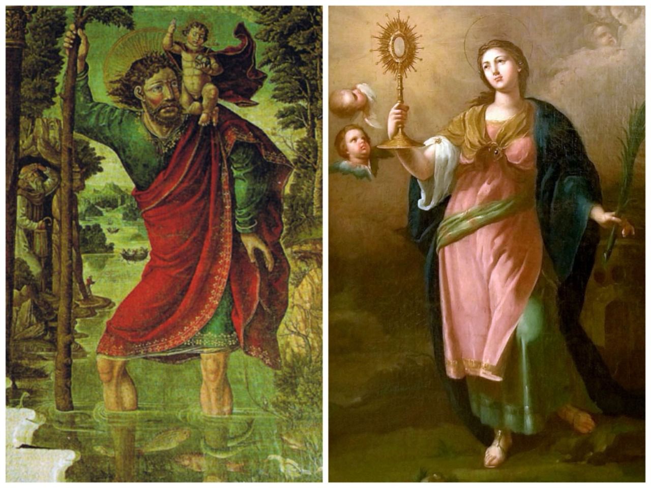 San Cristóbal y Santa Bárbara