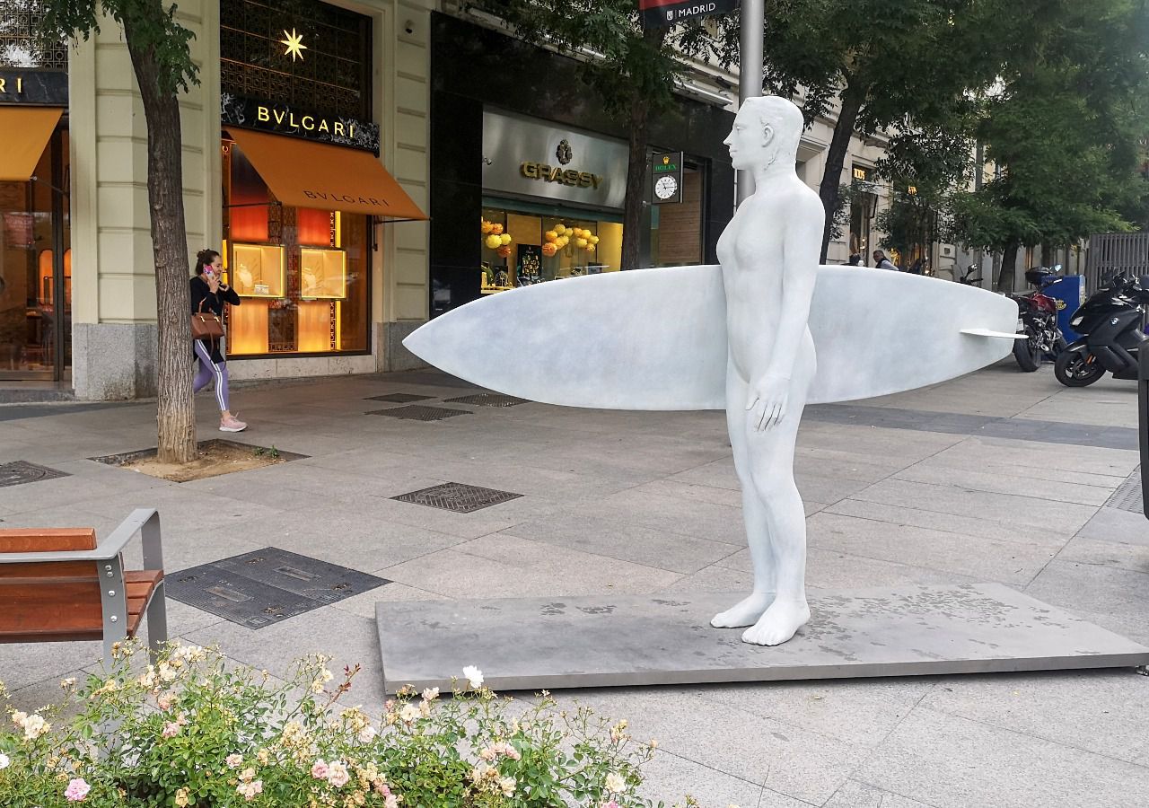 Obra de Aurora Cañero (Foto: Antonio Castro)