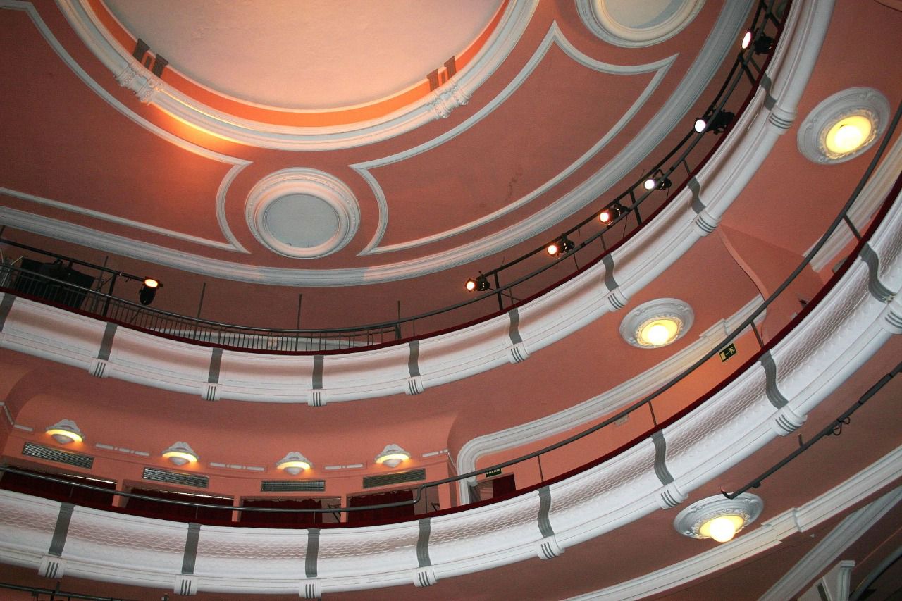 Interior del teatro Reina Victoria (Foto: Antonio Castro)