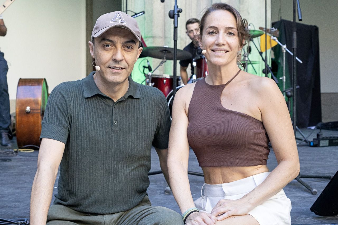 Ángel Ruiz y Dulcinea Juárez ensando Madrir, del cuplé a Sabina.