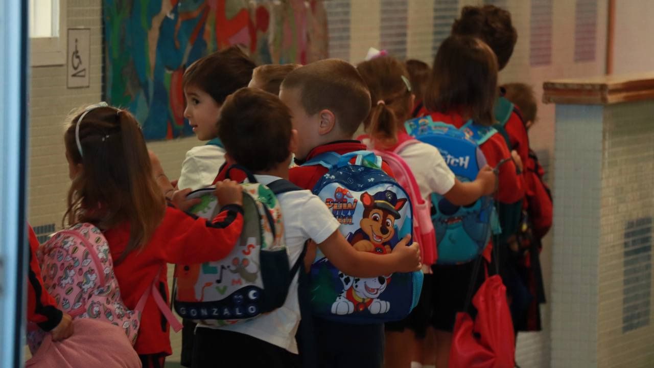 Primer día de colegio (Foto: Mónica González)