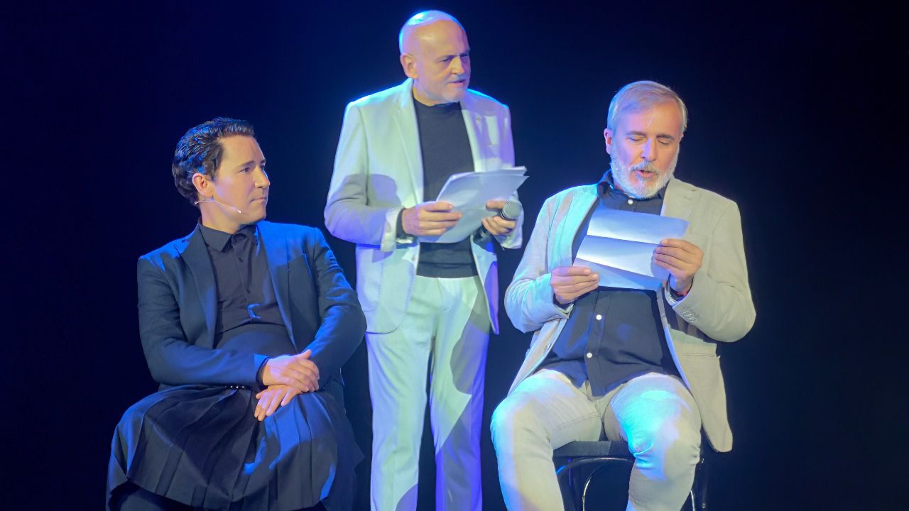 Javier Godino, Juan Carlos Pérez de la Fuente y Fernando Guillén Cuervo (Foto: Antonio Castro)