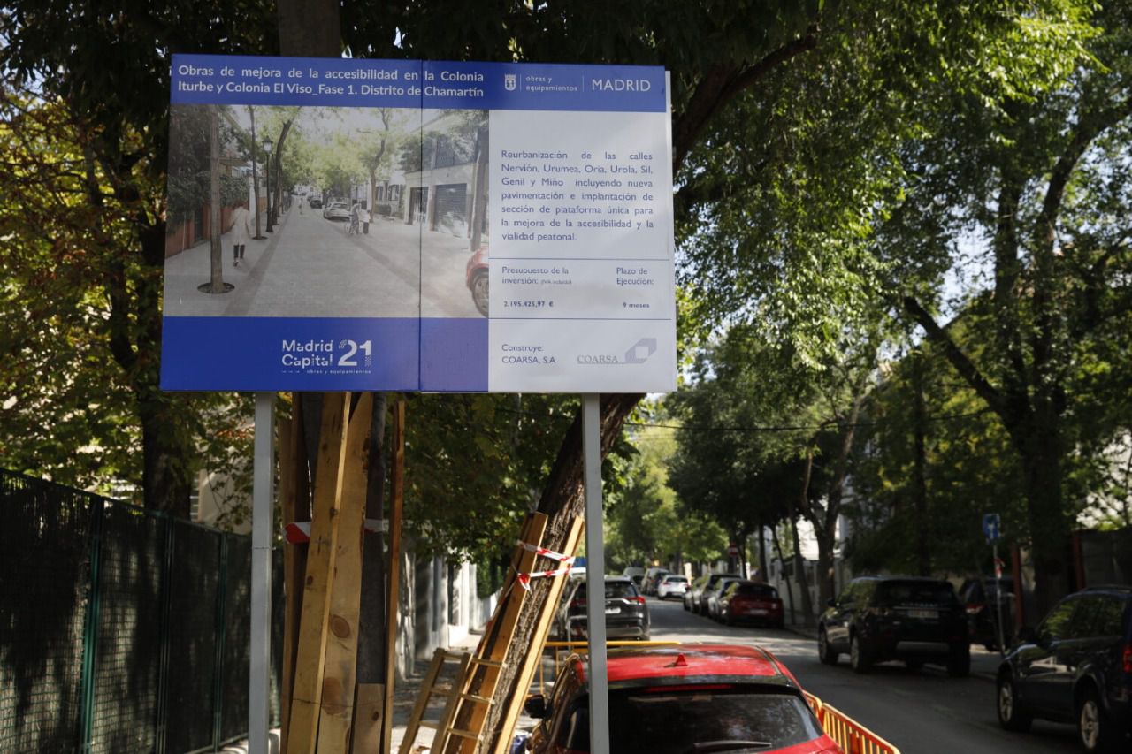 Remodelación de las calles de El Viso