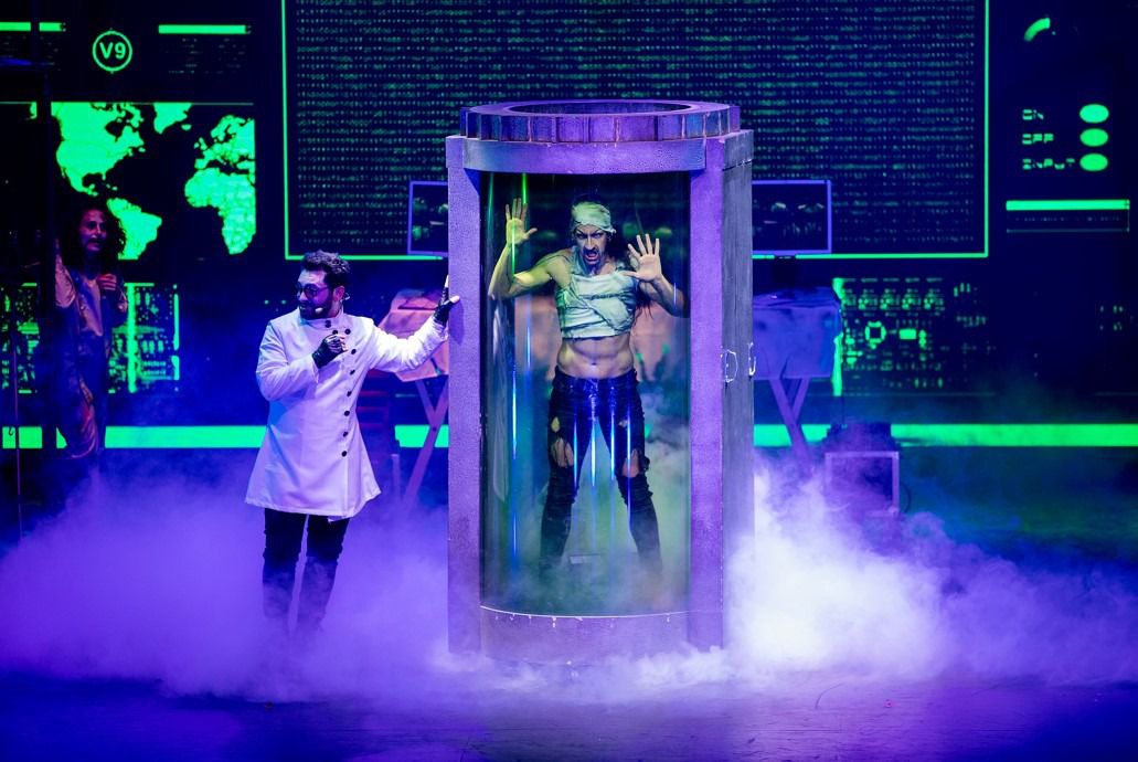 Espectáculo 'Scream Show' en el Parque de Atracciones