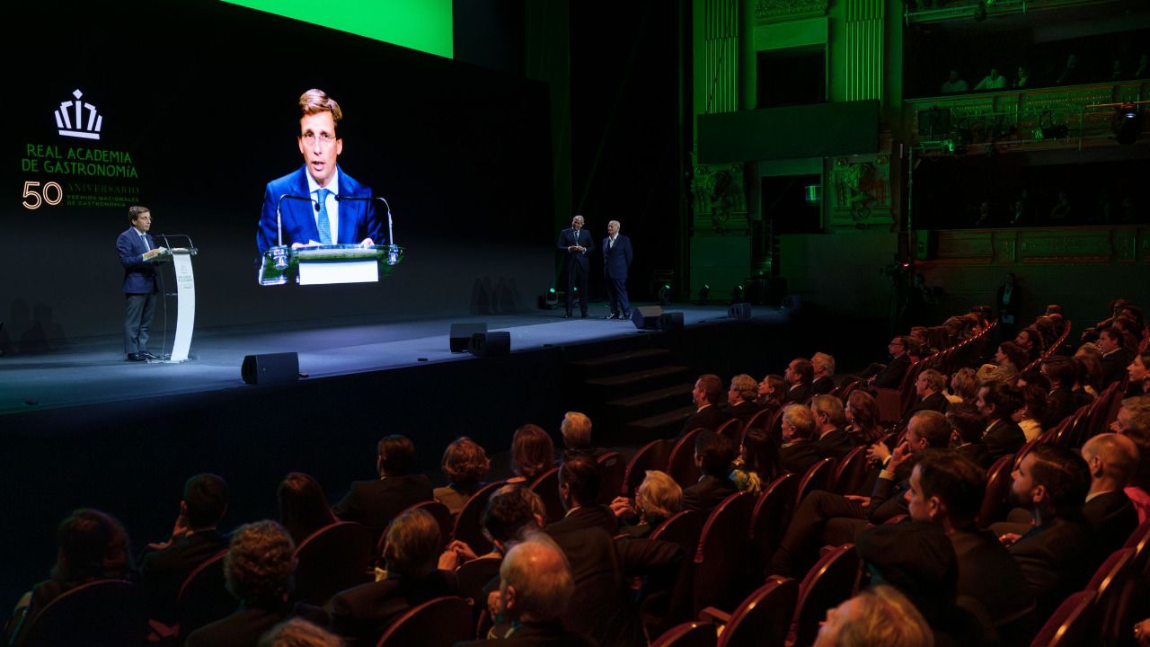 El alcalde de Madrid en el Teatro Real
