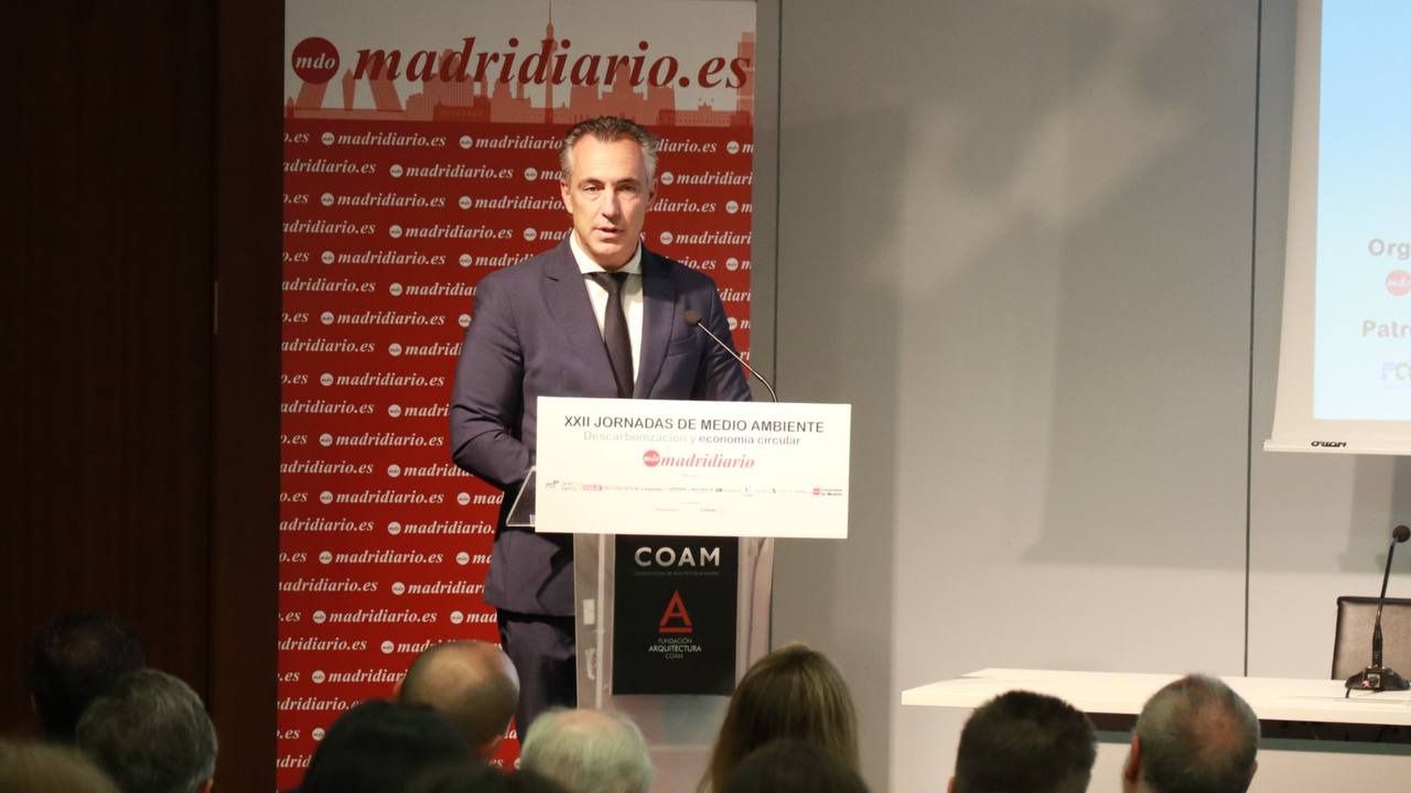 Carlos Novillo, consejero de Medio Ambiente, Agricultura e Interior de la Comunidad de Madrid