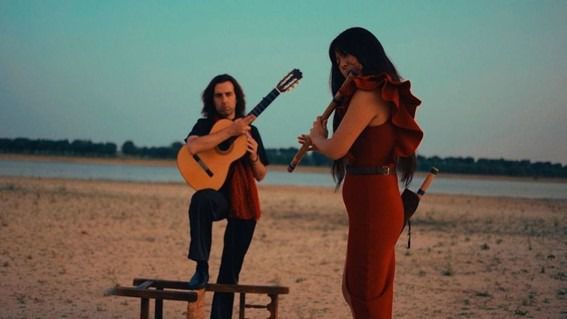 Lara Wong y Melón Jiménez (Foto: Lara Wong)