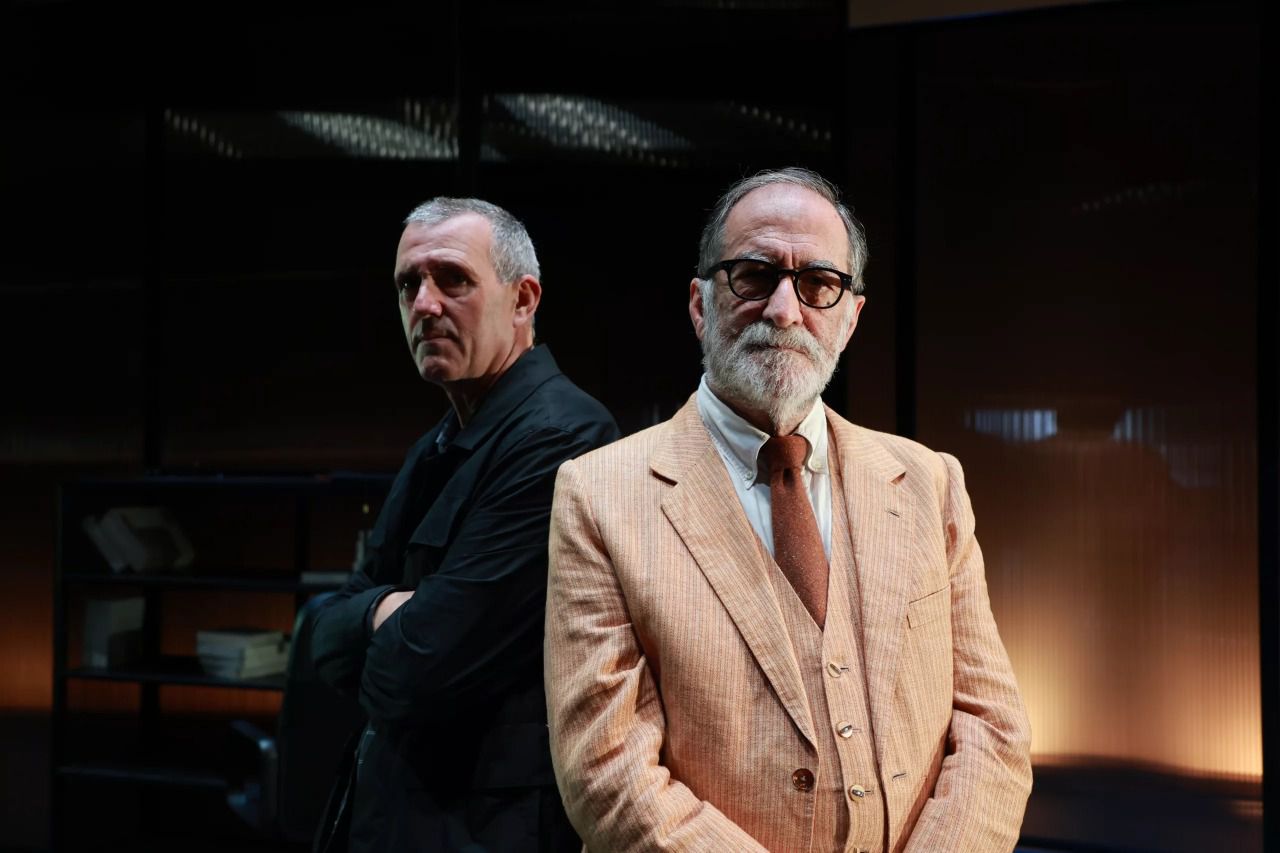 Patxo Tellería y Ramón Barela (Foto: Teatro de La Abadía)