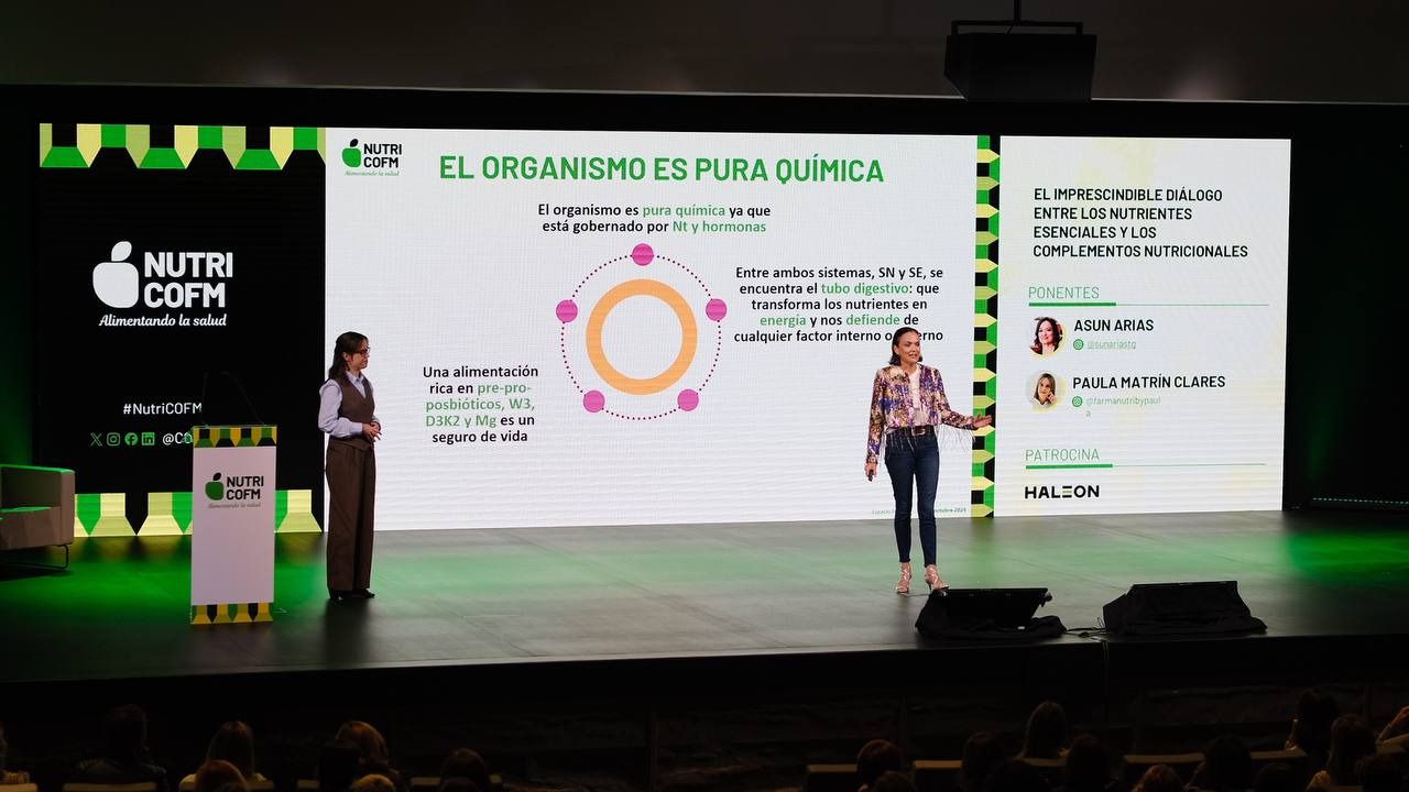 Charla 'El imprescindible diálogo entre los nutrientes esenciales y lo complementos nutricionales' (Foto: María Vera-Road Experience)