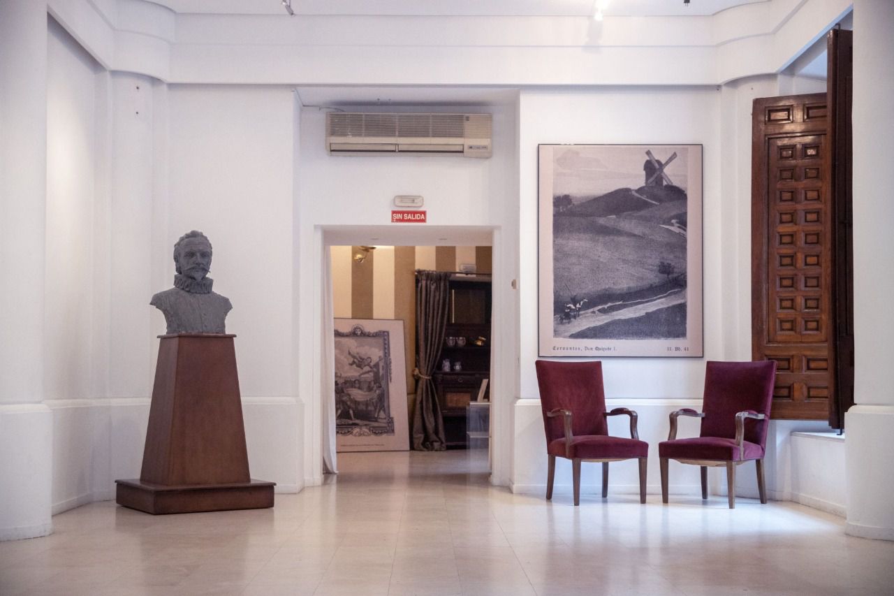 Acceso a la imprenta histórica de Juan de la Cuesta (Foto: Antonio Castro)