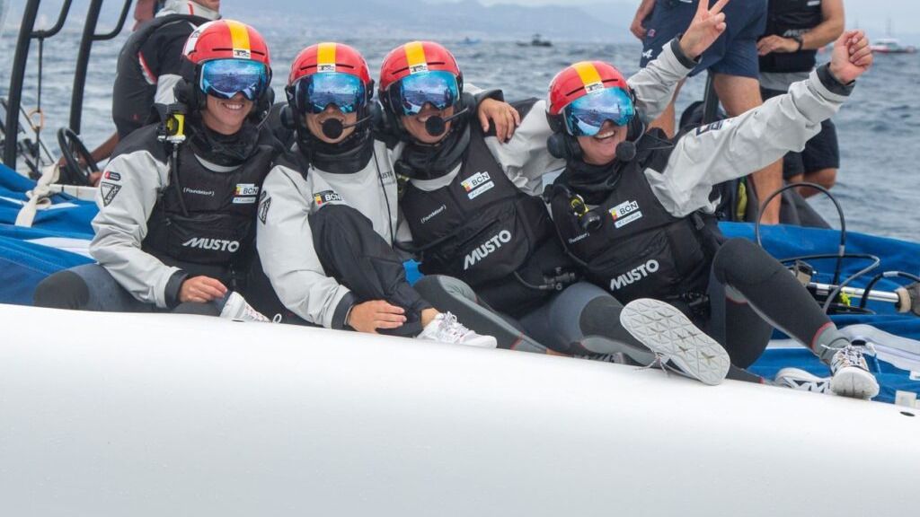 El equi femenino de Sail Team BCN